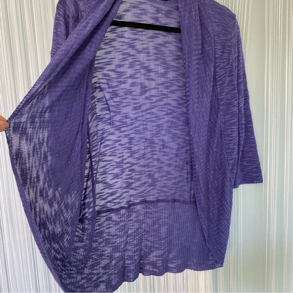 Seduction Purple Cardigan Size XS - Picture 3 of 16